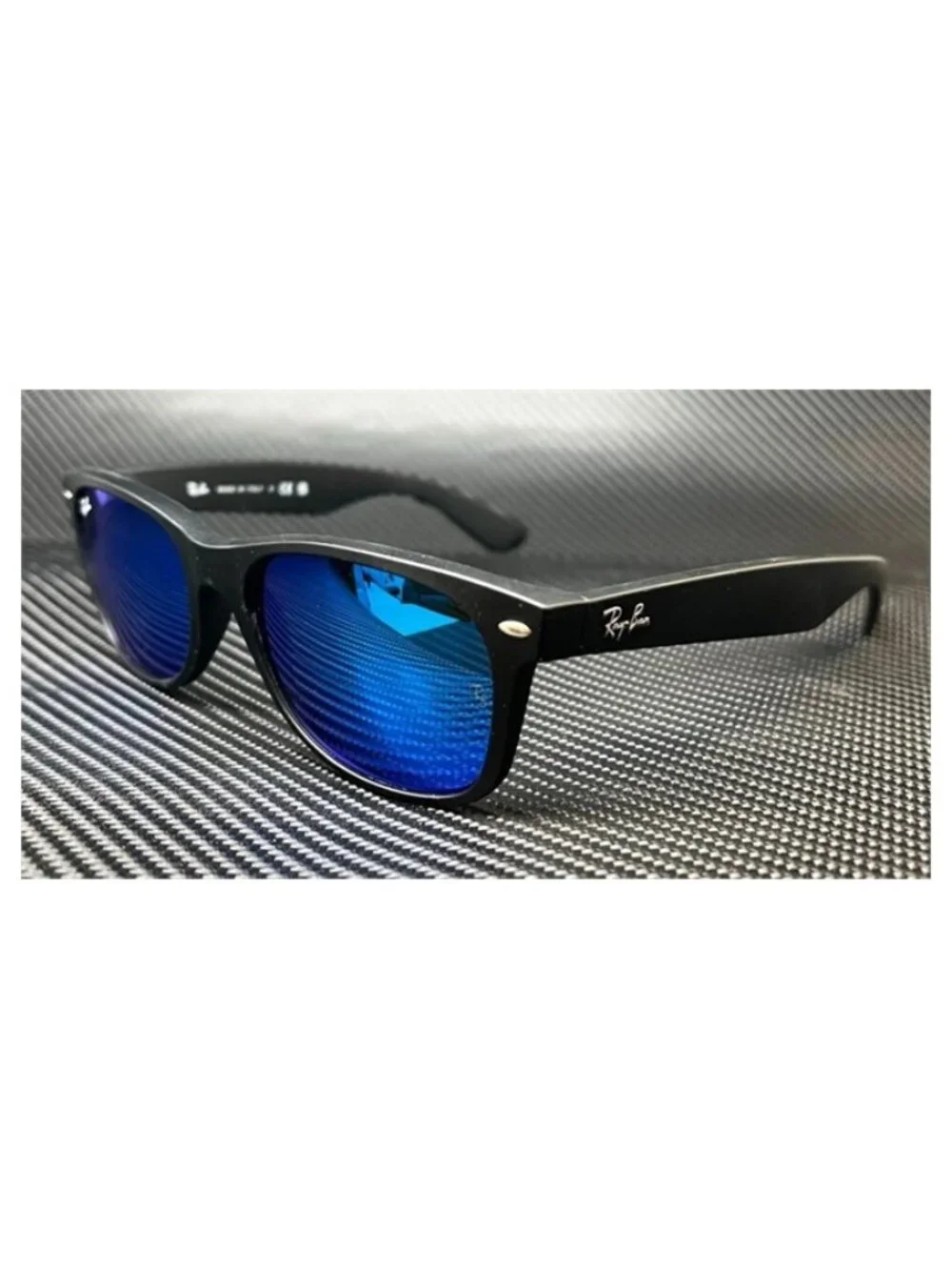 New Ray Ban Men Black Sunglasses 52- 18- 145